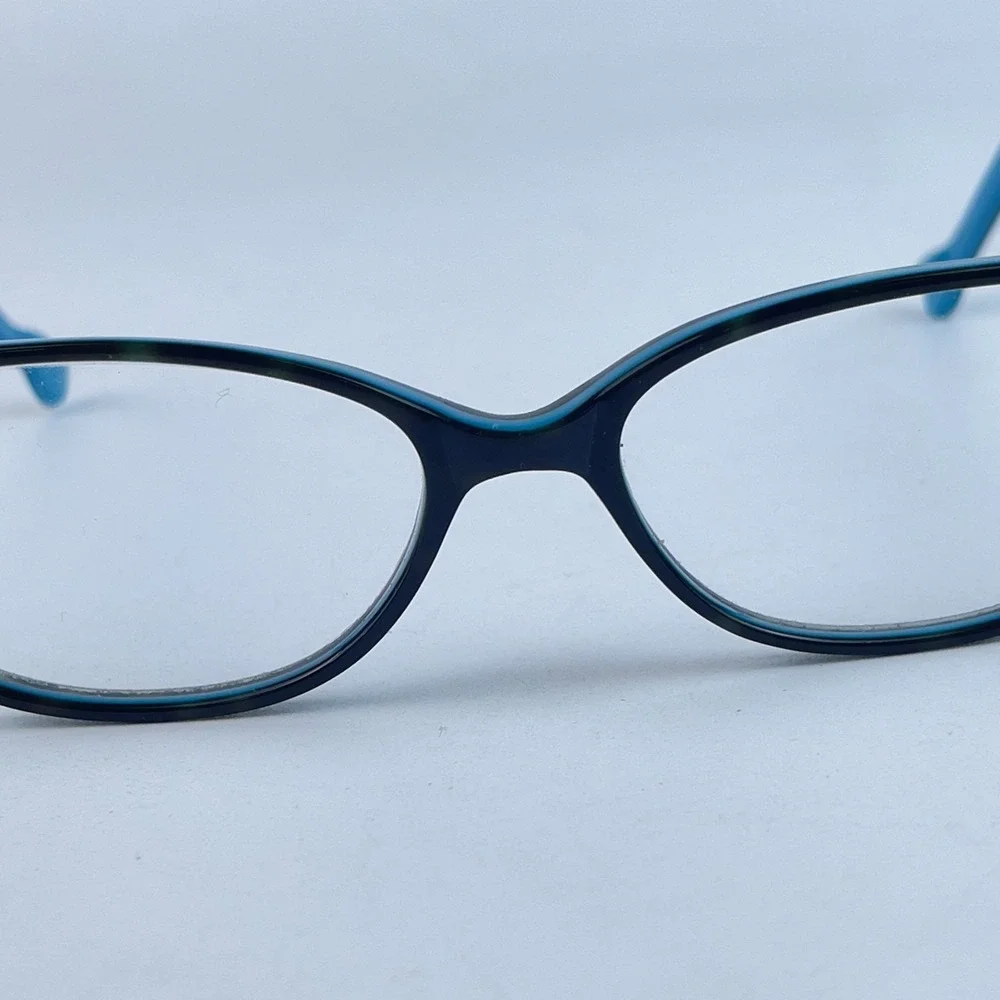Lisa Loeb Hurricane 162 Women Eyeglasses Frame Aqua Full‎ Rim 51-16-135